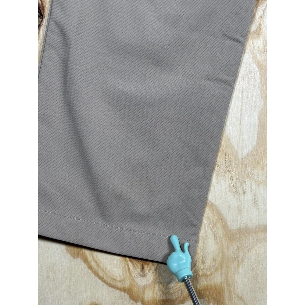 Banana Republic Pants Mens 34x32 Beige Slim Fit Chino Microfiber Flat Front